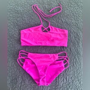 Citrine Bikini Medium top small bottom made in Bali